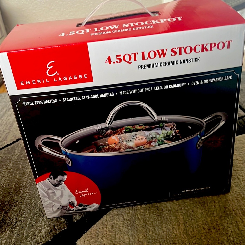 Emeril Lagasse 4.5 WT low stockpot